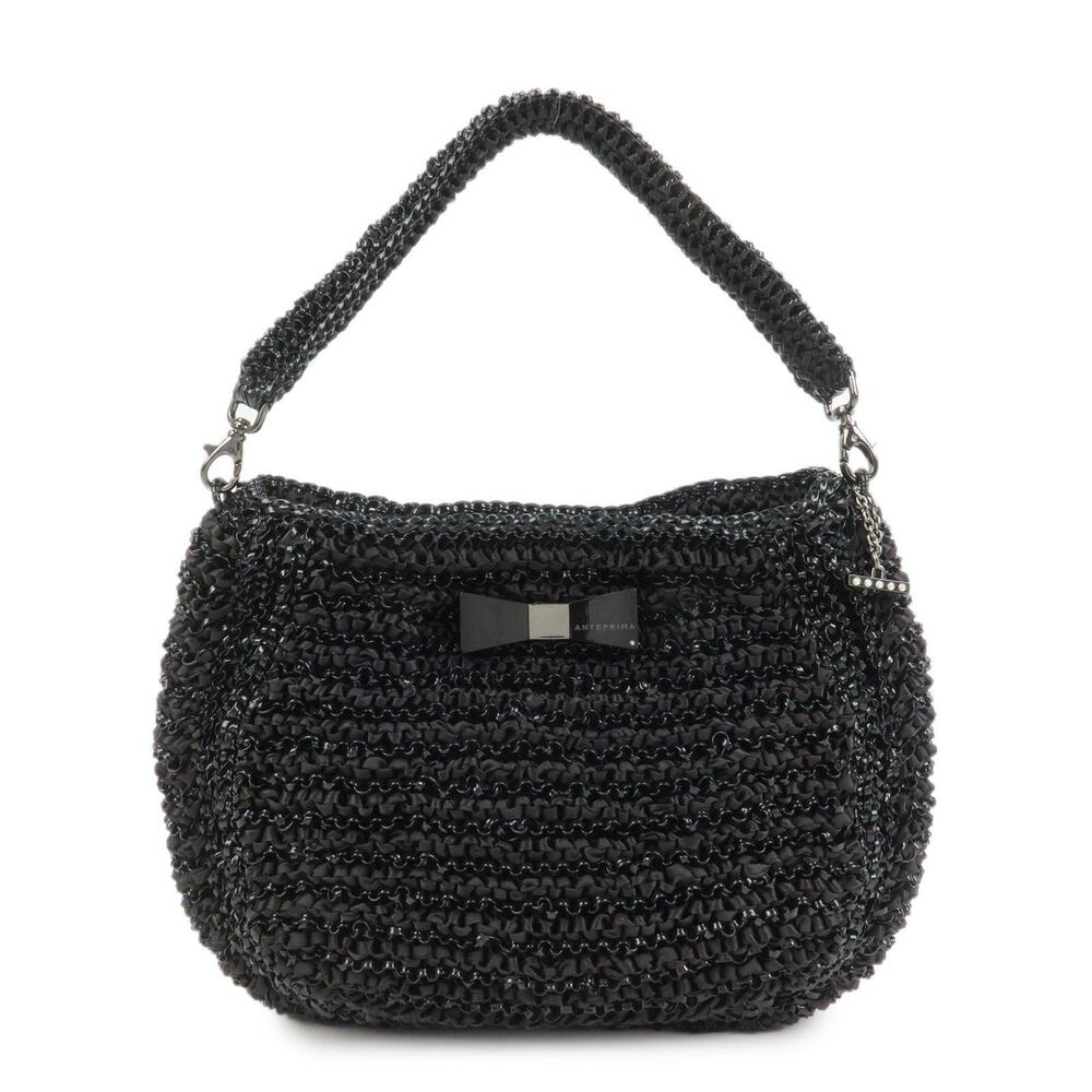 Anteprima Vinyl Wire Bag Black